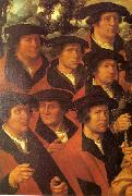 JACOBSZ, Dirck Group Portrait of the Arquebusiers of Amsterdam oil painting on canvas